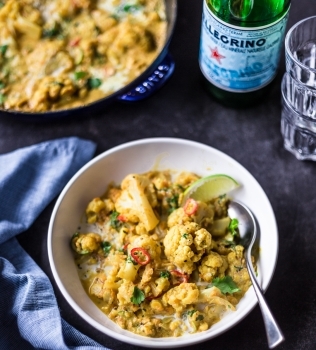 Coconut cauliflower and yam curry Recipe by Ronny Joseph