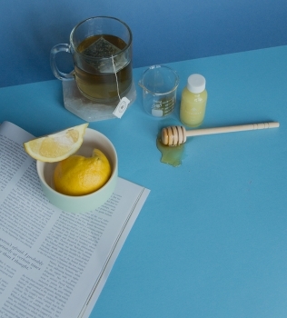 Ginger cold remedy tea